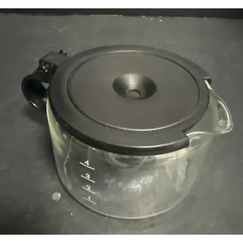 Braun Aromaster 4 Cup Black Coffee Maker Filter KF12B 3075 Tested